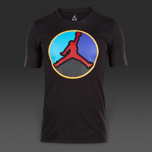 Nike AJ VIII Always Reppin Tee Black / Gym Red for Men